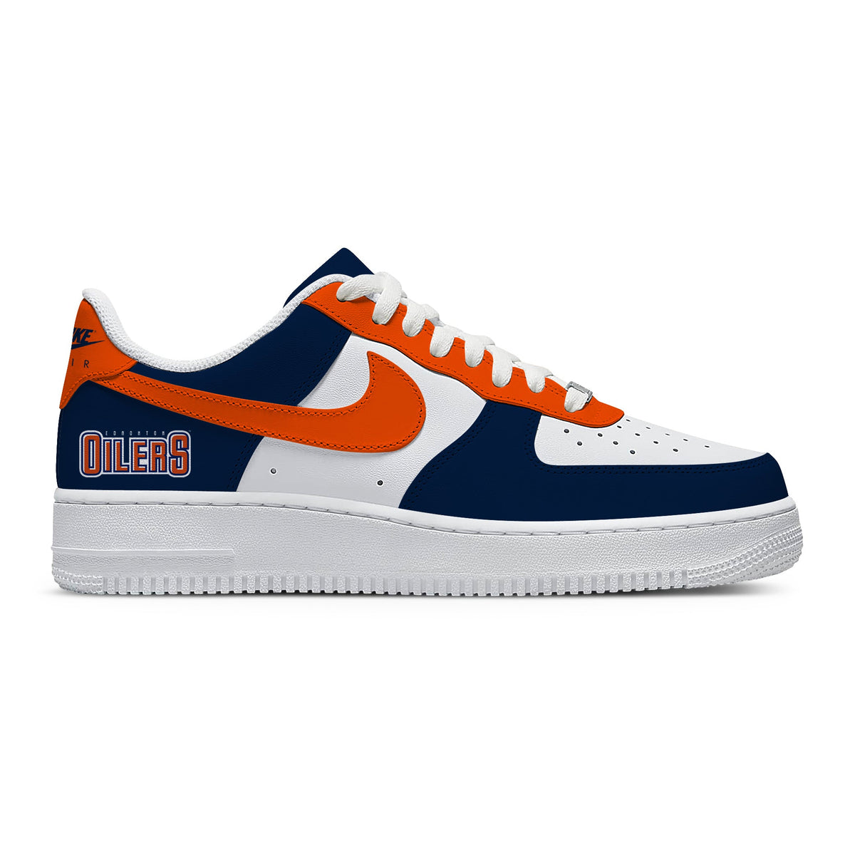 Edmonton Hockey V.1 Custom Air-Style Sneakers