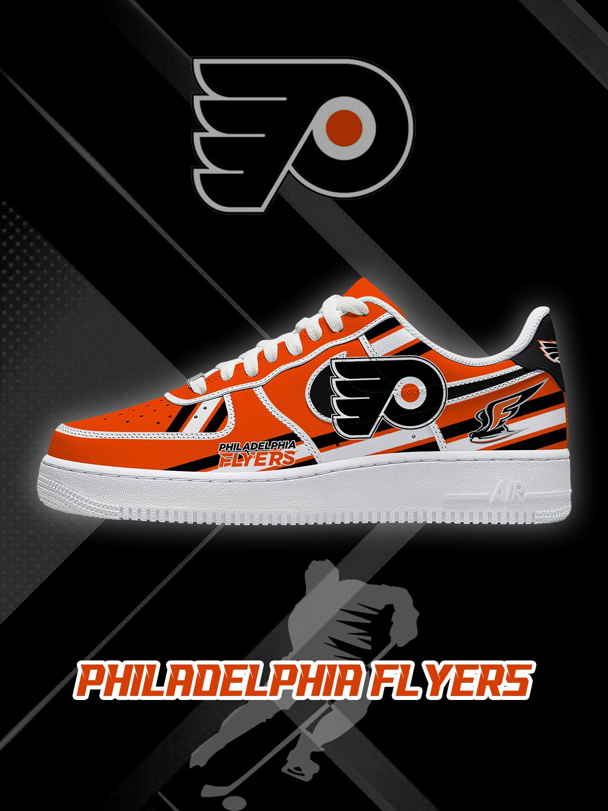 Philadelphia Hockey V.2 Custom Air-Style Sneakers
