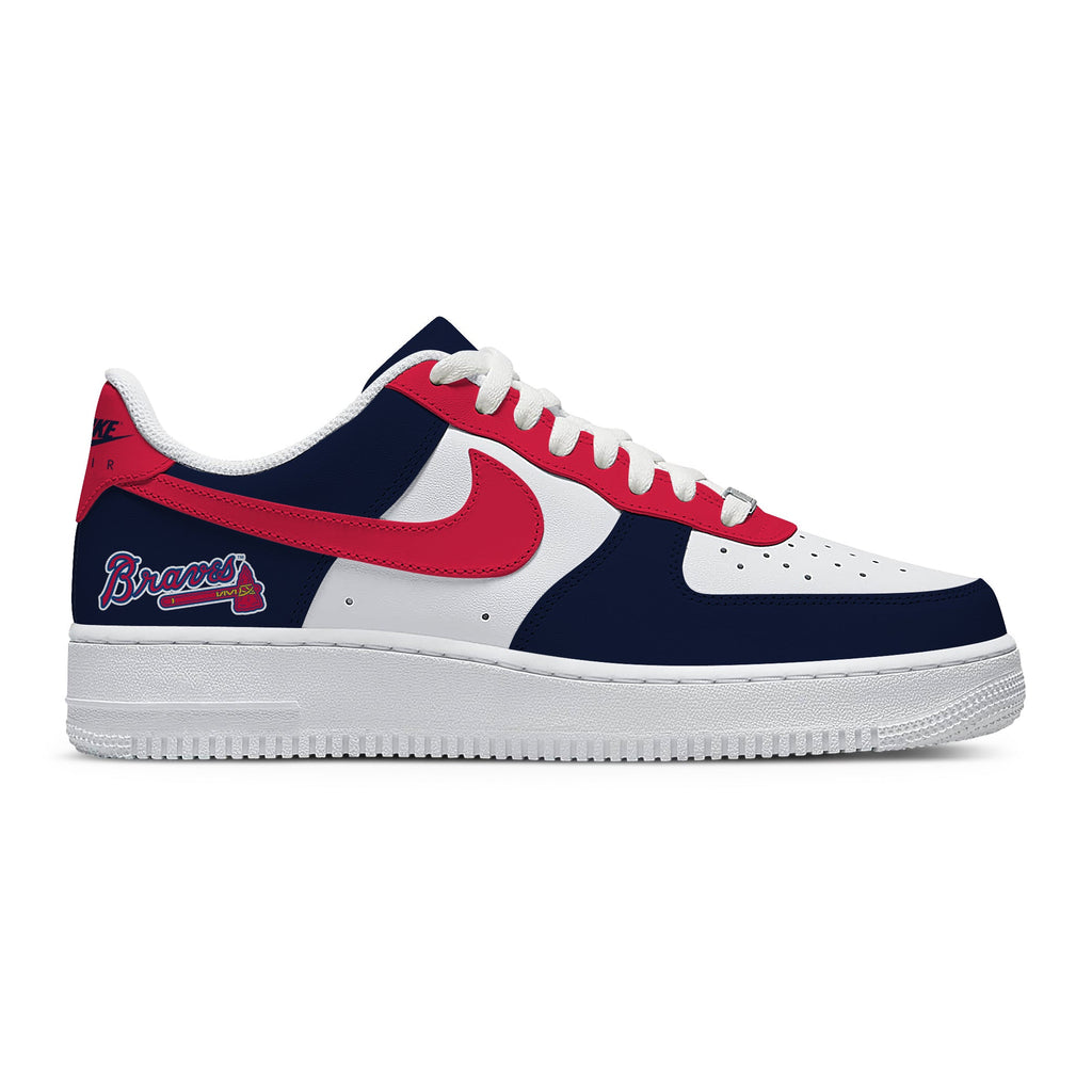 Atlanta Baseball Custom Air-Style Sneakers