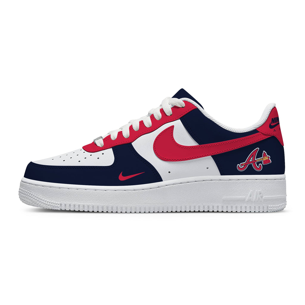 Atlanta Baseball Custom Air-Style Sneakers