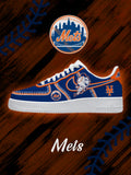 NYM Baseball V.4 Custom Air-Style Sneakers