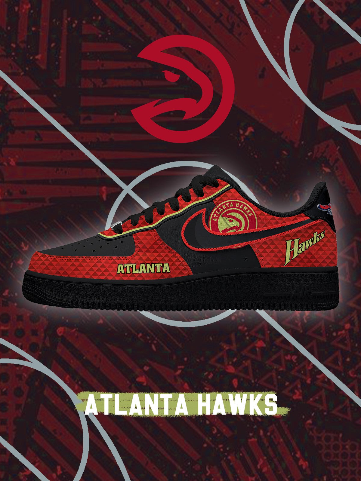 Atlanta Basketball V.3 Custom Air-Style Sneakers