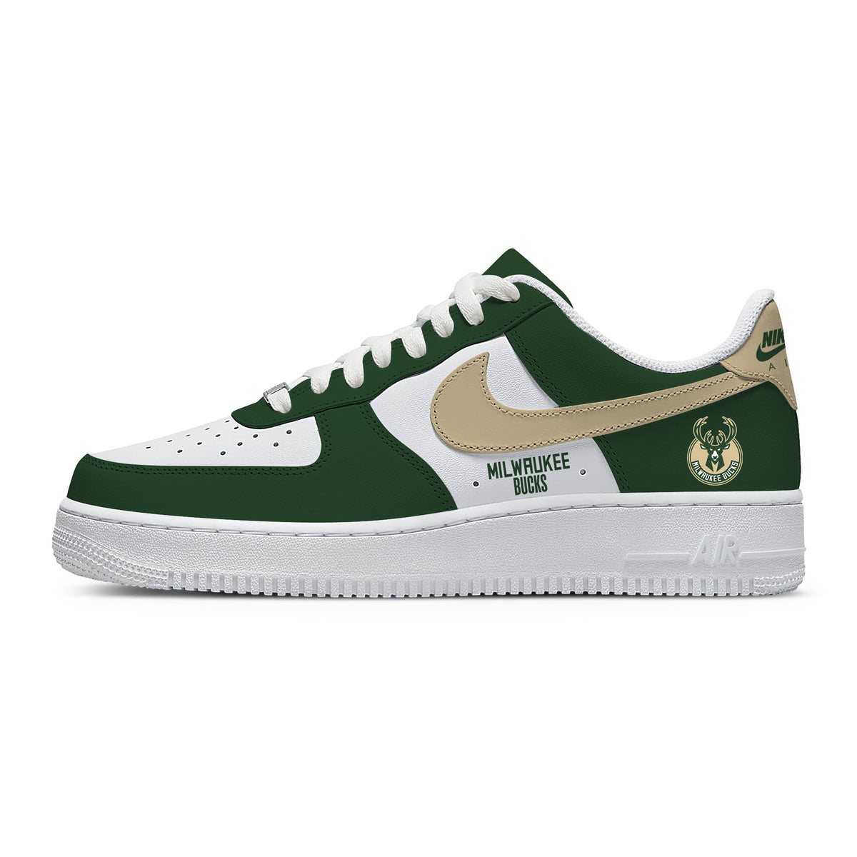Milwaukee Basketball Custom Air-Style Sneakers