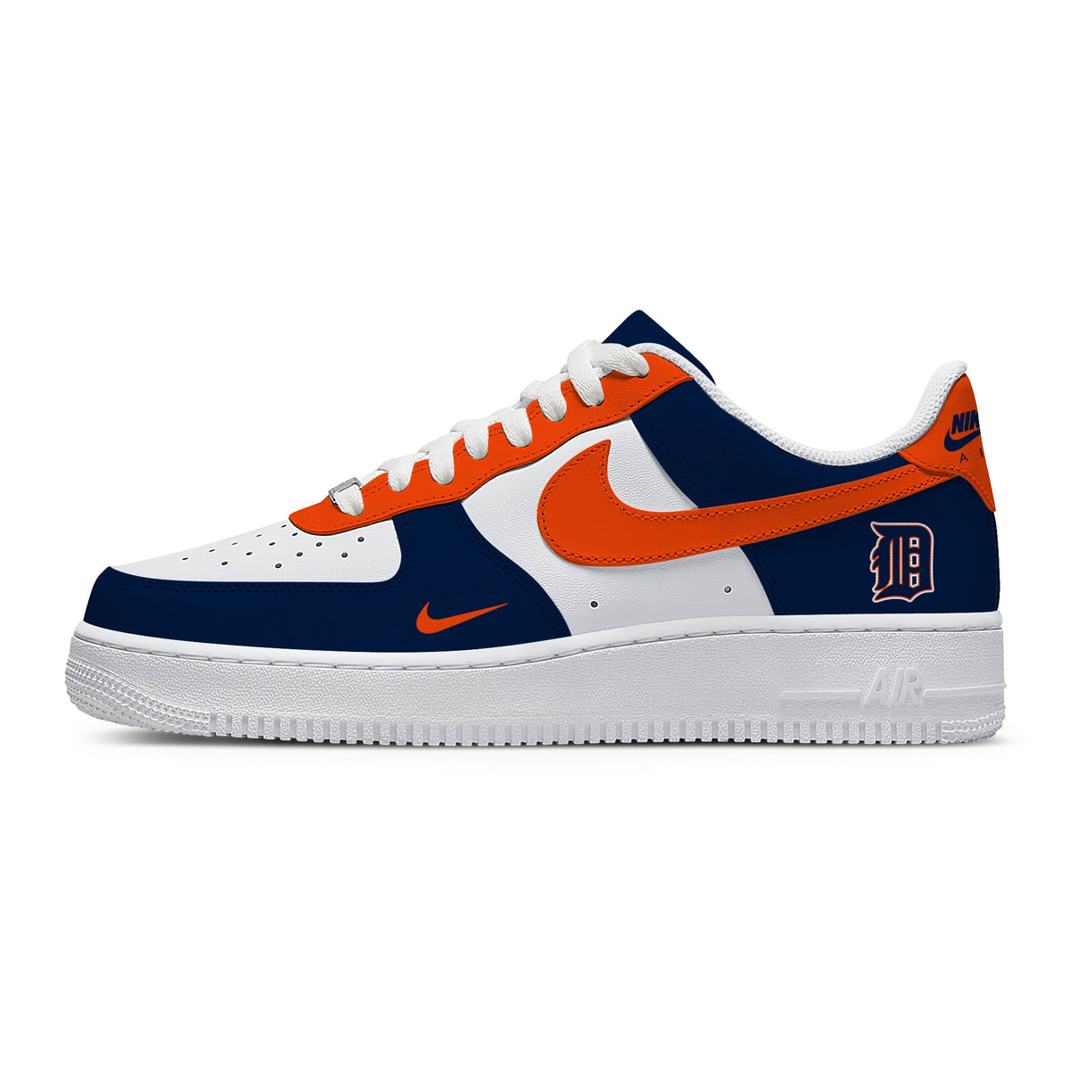 Detroit Baseball Custom Air-Style Sneakers
