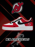 New Jersey Hockey V.1 Custom Air-Style Sneakers