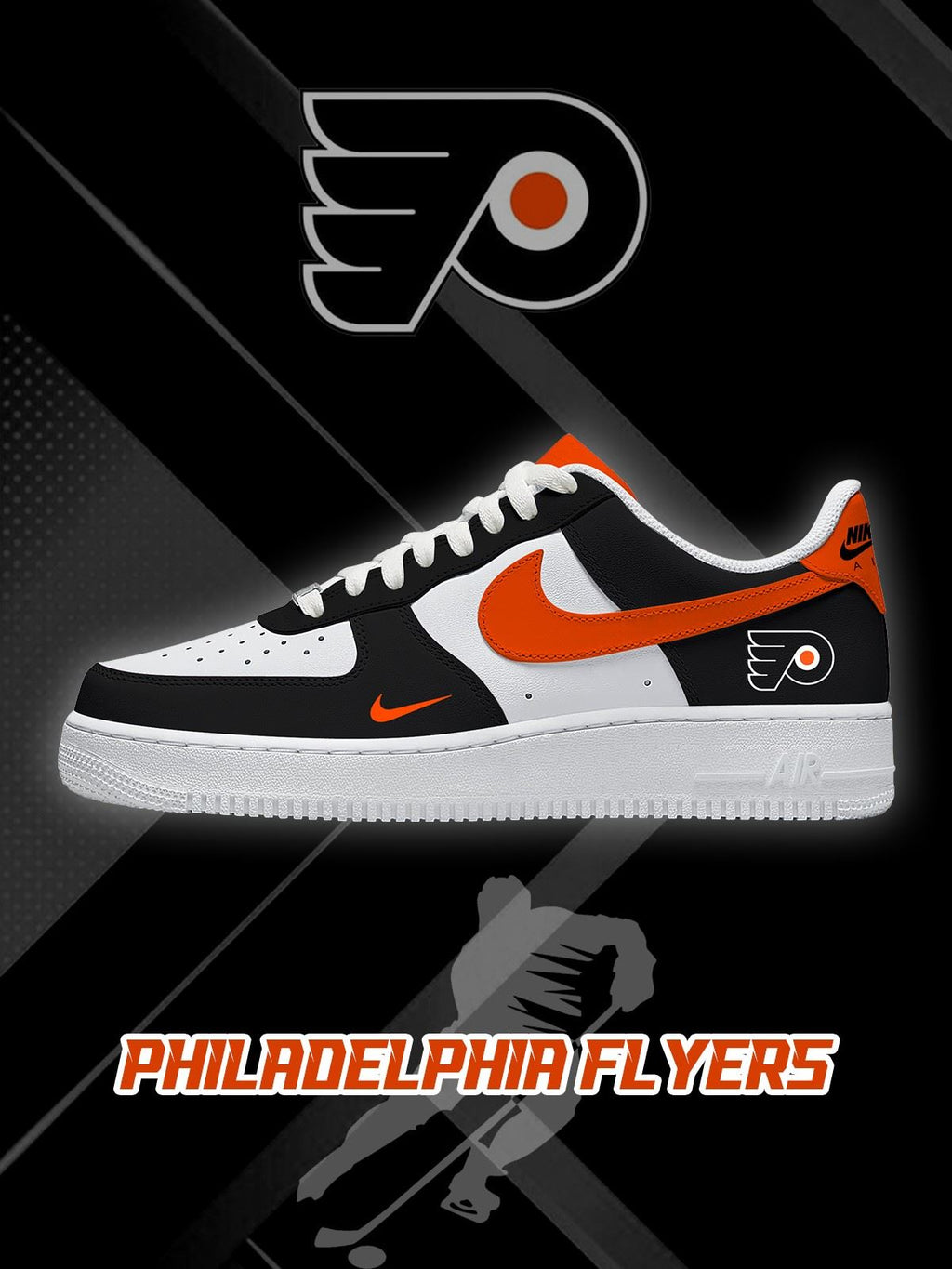 Philadelphia Hockey V.1 Custom Air-Style Sneakers