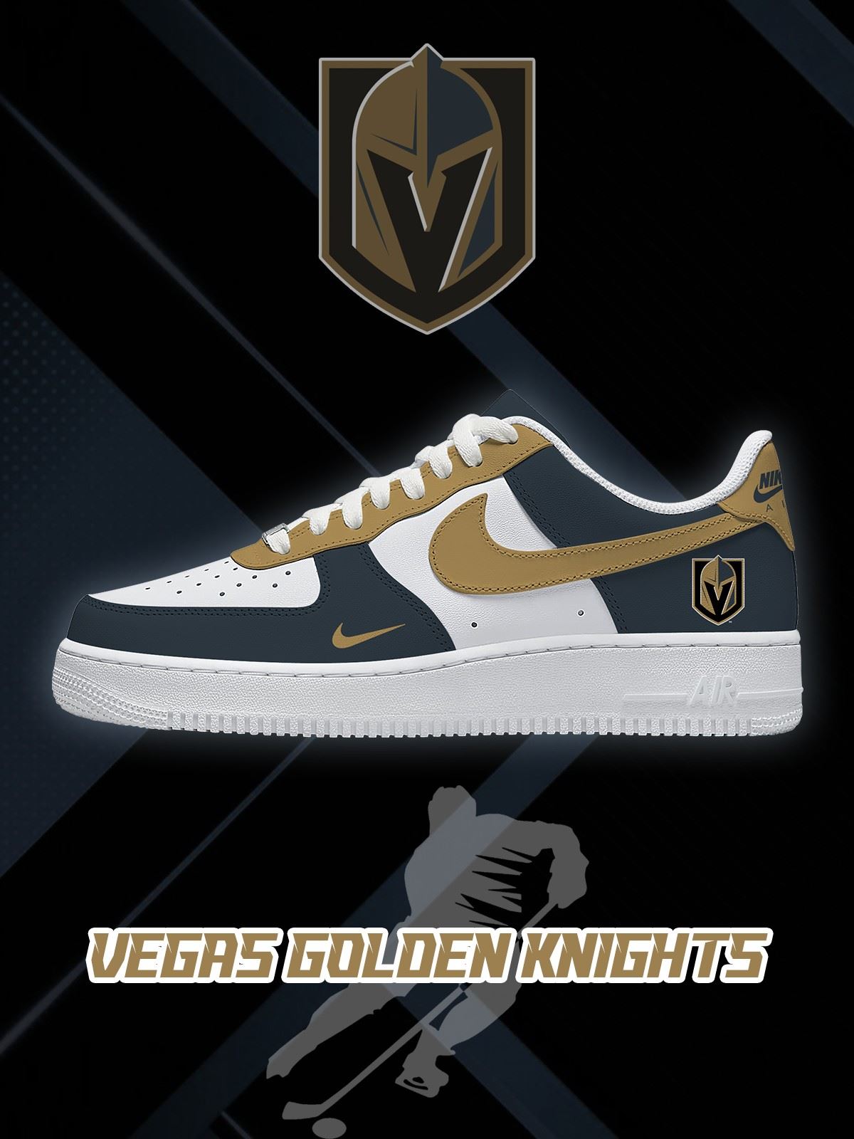 Vegas Hockey V.1 Custom Air-Style Sneakers