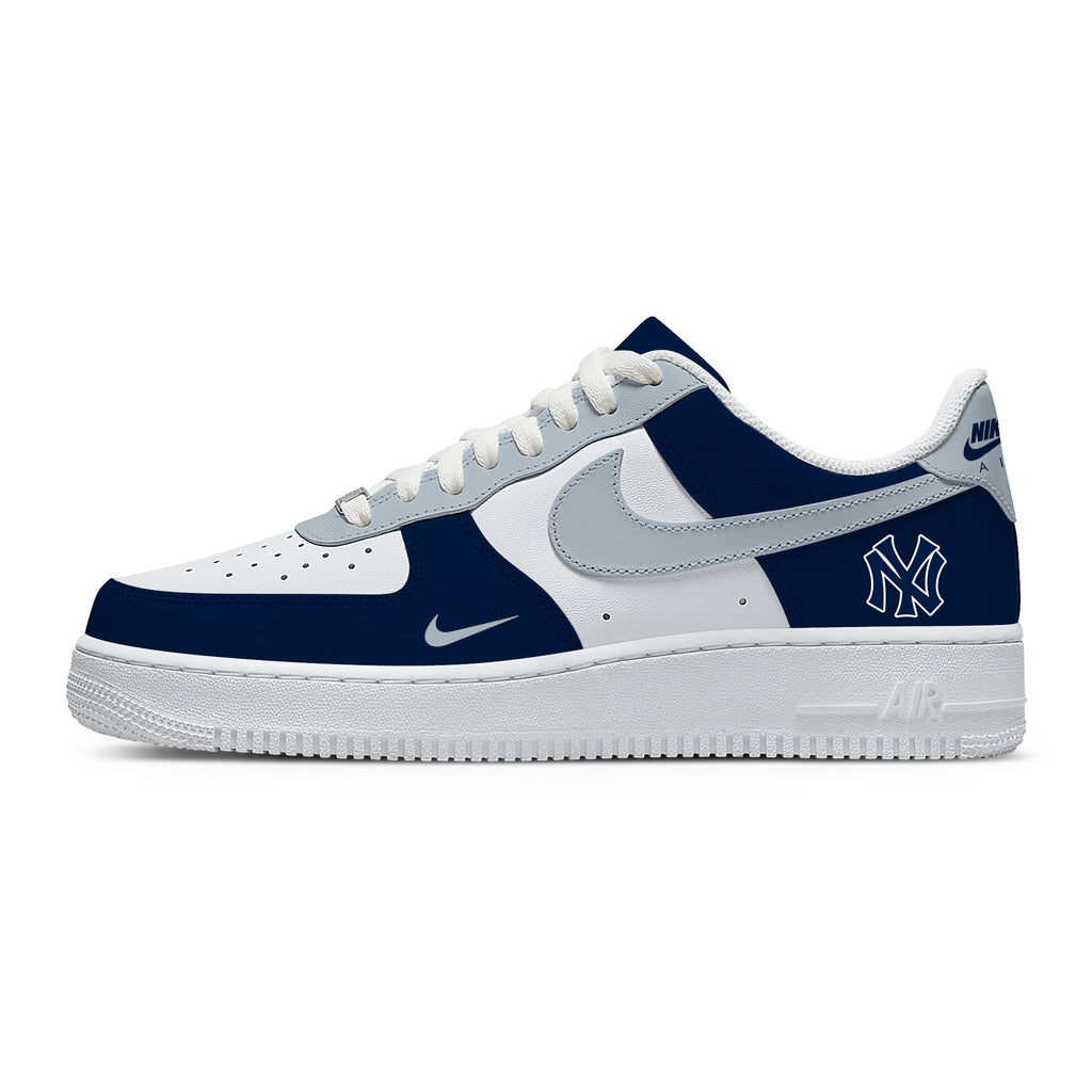 New York Baseball Custom Air-Style Sneakers