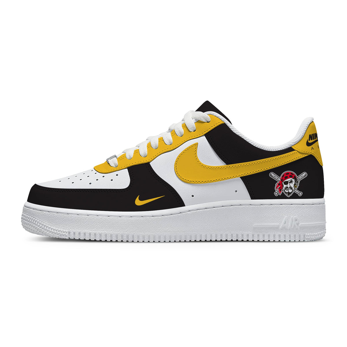 Pittsburgh Baseball Custom Air-Style Sneakers