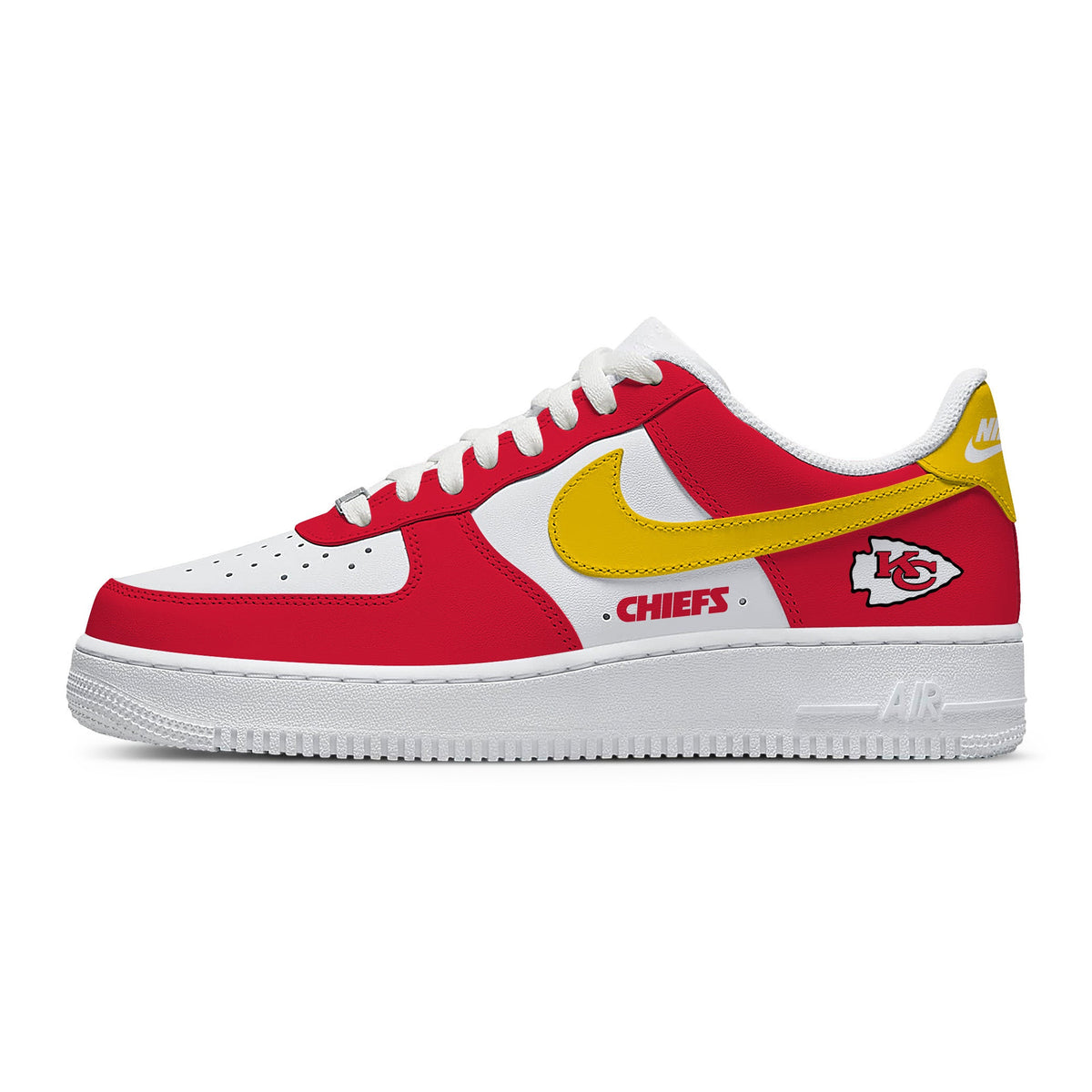 Kansas City Football Custom Air-Style Sneakers