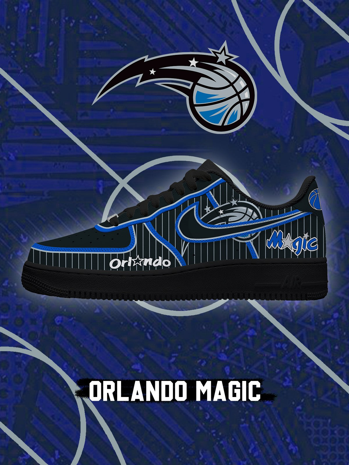 Orlando Basketball V.4 Custom Air-Style Sneakers